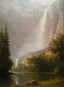 Yosemite Falls by Albert Bierstadt